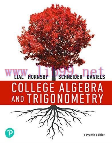 [PDF]College Algebra and Trigonometry, 7th Edition [Margaret L. Lial]