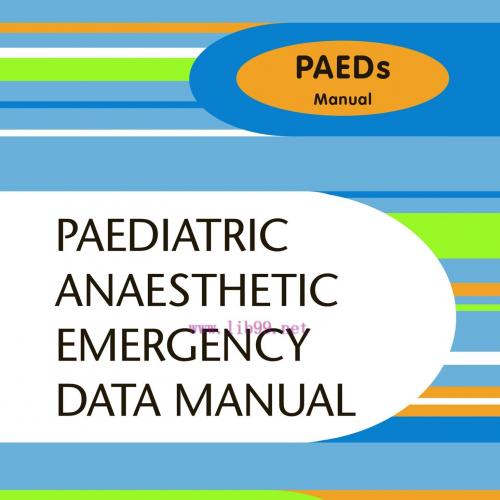 [AME]Paediatric Anaesthetic Emergency Data Manual