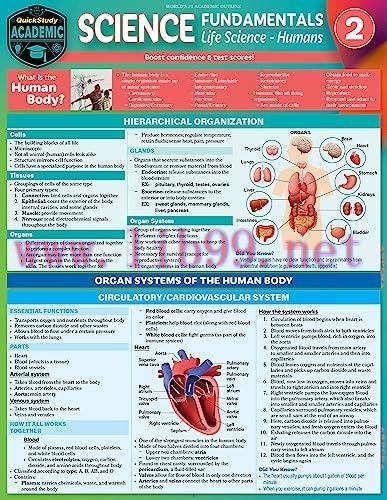 [FOX-Ebook]Science Fundamentals 2 - Life Science - Humans: Quickstudy Laminated Reference & Stu...