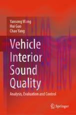 [PDF]Vehicle Interior Sound Quality: Analysis, Evaluation and Control