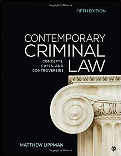 (PDF)Contemporary Criminal Law Concepts, Cases, and Controversies Fifth Edition