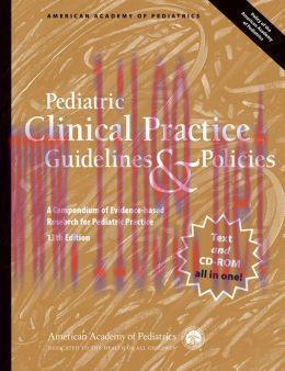 [AME]Pediatric Clinical Practice Guidelines & Policies: A Compendium of Evidence-Based Research...