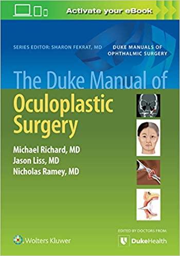 The Duke Manual of Oculoplastic Surgery