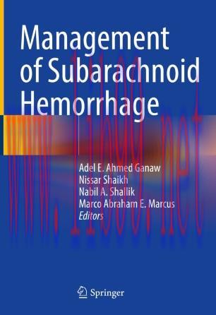 Management of Subarachnoid Hemorrhage