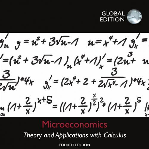 Microeconomics Theory Applications with Calcu,4th