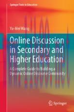[PDF]Online Discussion in Secondary and Higher Education: A Complete Guide to Building a Dynami...