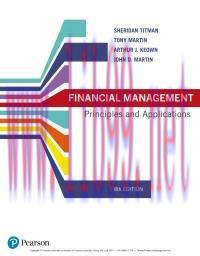 (PDF)Financial Management: Principles and Applications 8th Edition by Sheridan Titman