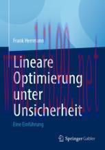 [PDF]Lineare Optimierung unter Unsicherheit: Eine Einführung