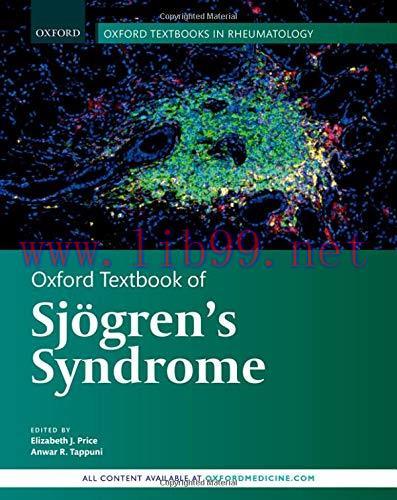 [AME]Oxford Textbook of Sj&ouml;gren&rsquo;s Syndrome (Original PDF)