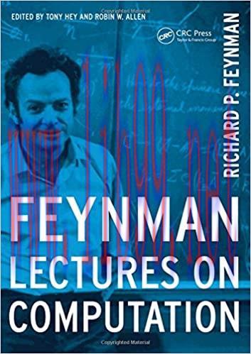 (PDF)Feynman Lectures On Computation (Frontiers in Physics)