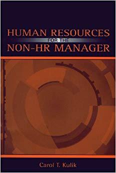 (PDF)Human Resources for the Non-HR Manager 1st Edition