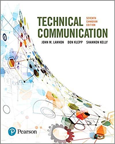 Technical Communication, 7th Canadian Edition