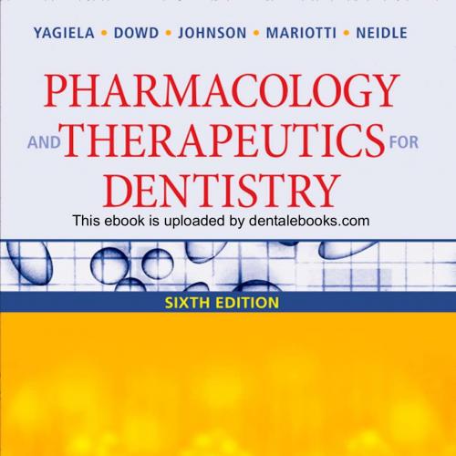 Pharmacology and Therapeutics for Dentistry, 6th Edition