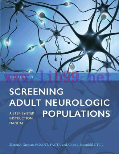[AME]Screening Adult Neurologic Populations, 3rd Revised edition (Original PDF)
