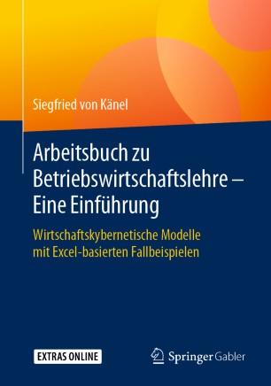 Arbeitsbuch zu Betriebswirtschaftslehre &ndash; Eine Einf&uuml;hrung