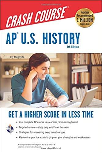 (PDF)AP&reg; U.S. History Crash Course, 4th Ed., Book + Online Get a Higher Score in Less Time (Adv...