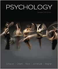 Psychology, 5th Canadian Edition [Daniel L. Schacter]