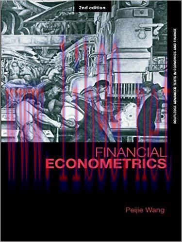 (PDF)Financial Econometrics 1st Edition
