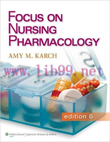 [PDF]FOCUS ON NURSING PHARMACOLOGY, 6th Edition