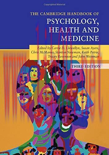 [AME]Cambridge Handbook of Psychology, Health and Medicine (Cambridge Handbooks in Psychology) ...