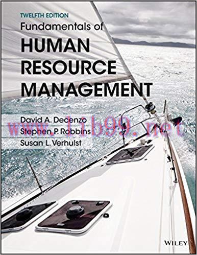 (PDF)Fundamentals of Human Resource Management, 12th Edition 12th Edition