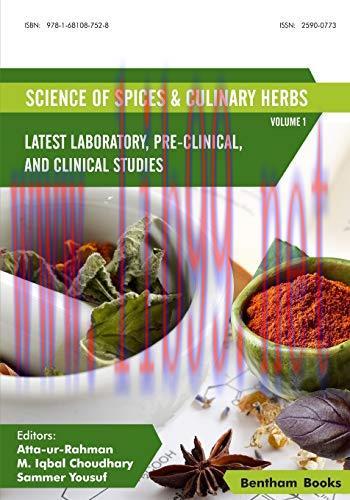 [AME]Science of Spices and Culinary Herbs &ndash; Latest Laboratory, Pre-clinical, and Clinical Studi...