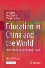 [PDF]Education in China and the World: Achievements and Contemporary Issues