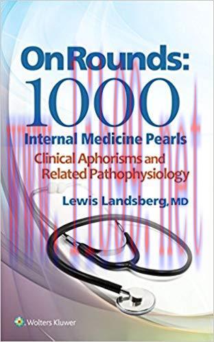(PDF)On Rounds: 1000 Internal Medicine Pearls 1st Edition