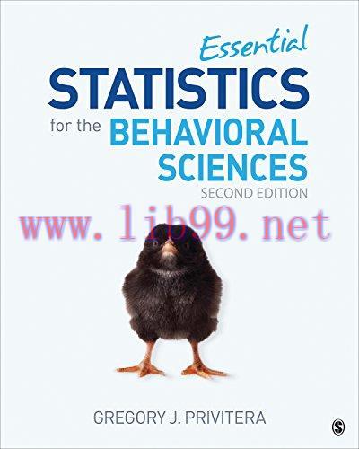[FOX-Ebook]Essential Statistics for the Behavioral Sciences, 2nd Edition