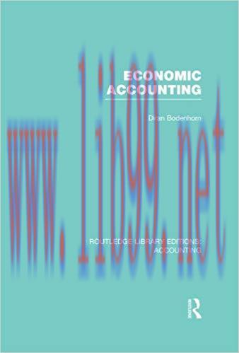(PDF)Economic Accounting (RLE Accounting) (Routledge Library Editions: Accounting) 1st Edition