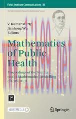 [PDF]Mathematics of Public Health: Proceedings of the Seminar on the Mathematical Modelling of ...