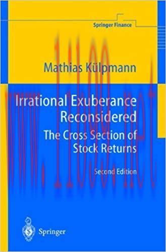 (PDF)Irrational Exuberance Reconsidered: The Cross Section of Stock Returns (Springer Finance) ...