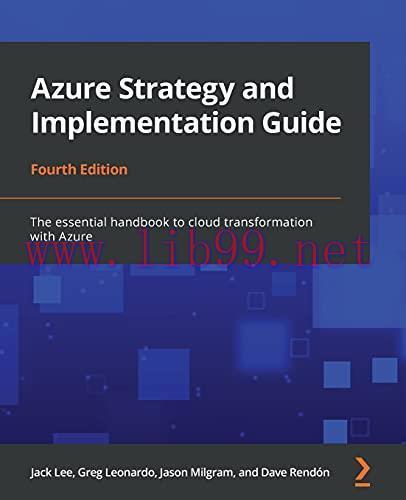 [FOX-Ebook]Azure Strategy and Implementation Guide, 4th Edition
