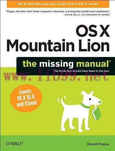 [FOX-Ebook]OS X Mountain Lion: The Missing Manual