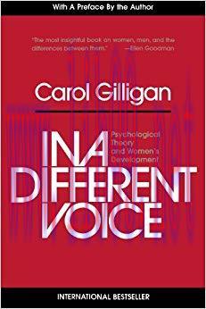 (PDF)In a Different Voice: Psychological Theory and Women&rsquo;s Development Reissue Edition