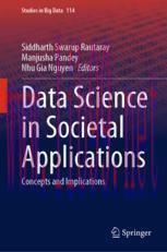 [PDF]Data Science in Societal Applications: Concepts and Implications