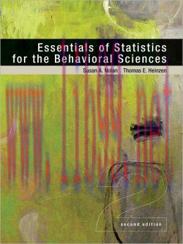 [AME]Essentials of Statistics for the Behavioral Sciences, 2nd Edition