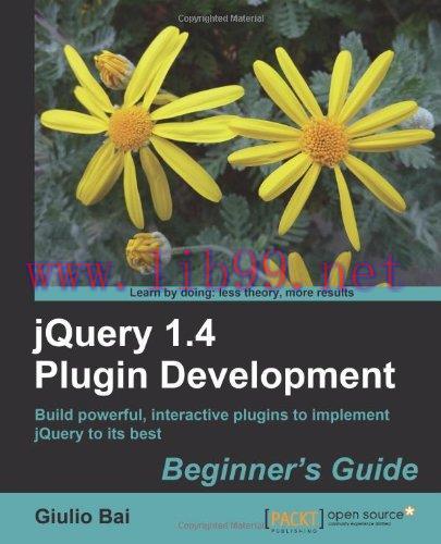 [FOX-Ebook]jQuery Plugin Development Beginner's Guide