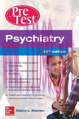 [AME]Psychiatry PreTest Self-Assessment And Review, 14th Edition (EPUB)
