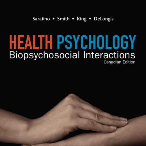Health Psychology_ Biopsychosocial Interactions - Edward P. Sarafino