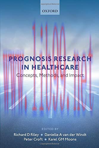 [AME]Prognosis Research in Healthcare: Concepts, Methods, and Impact
