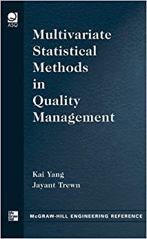 (PDF)Multivariate Statistical Methods in Quality Management 1st Edition