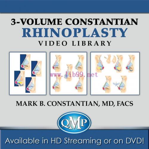 [AME]Constantian Rhinoplasty Video Library Volumes 1, 2, & 3 (CME VIDEOS)