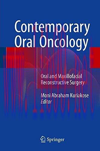 [AME]Contemporary Oral Oncology: Oral and Maxillofacial Reconstructive Surgery (PDF)