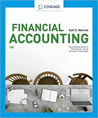 (PDF)Financial Accounting 16th Edition by Carl S. Warren