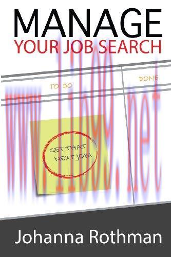 [FOX-Ebook]Manage Your Job Search
