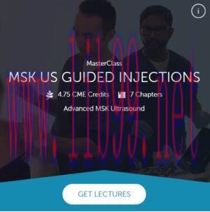 [AME]123sonography &ndash; MSK Ultrasound Guided Injections MasterClass 2019 (Videos)