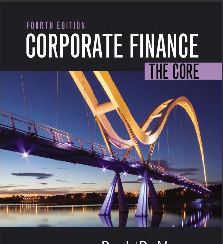 (Test Bank)Corporate Finance The Core, 4th Edition by Jonathan Berk.zip