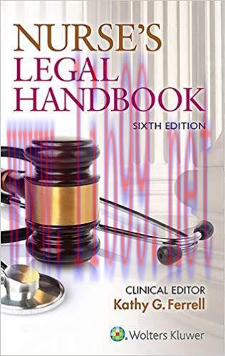 [EPUB]Nurses Legal Handbook 6th Edition