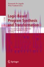 [PDF]Logic-Based Program Synthesis and Transformation: 31st International Symposium, LOPSTR 202...